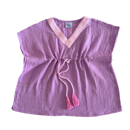 52A.MF06 # Kids Kaftan Purple