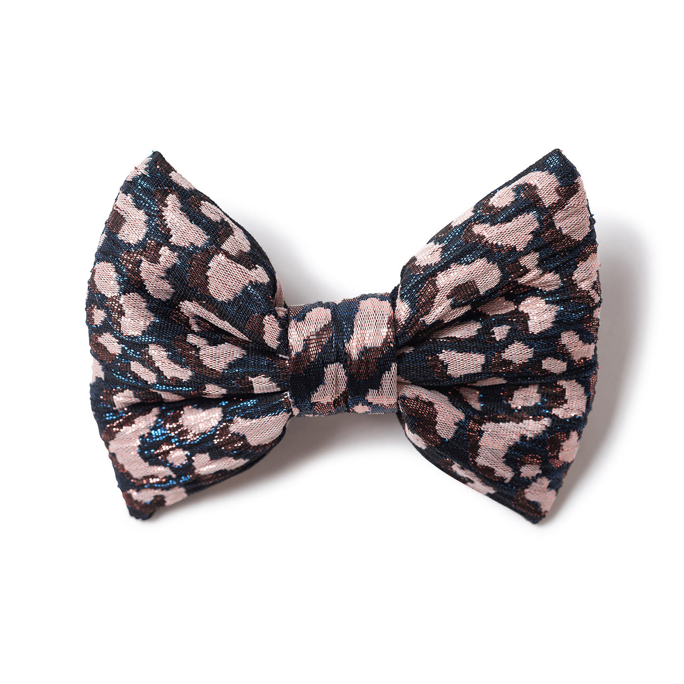 Παιδική Μπαρέτα Μαλλιών με Φιόγκο Leopard Rose