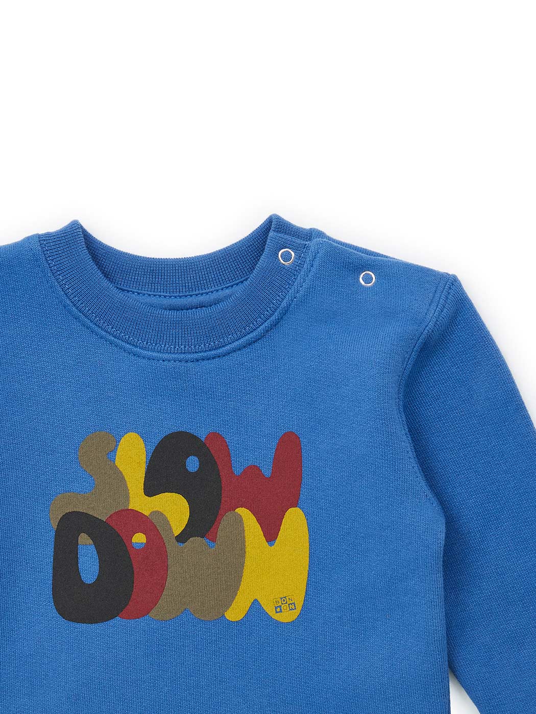 Βρεφική Μπλούζα Φούτερ Slow Down