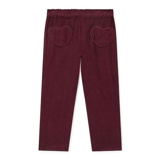 Παιδικό Παντελόνι με Τσέπες Καρδιά Maroon