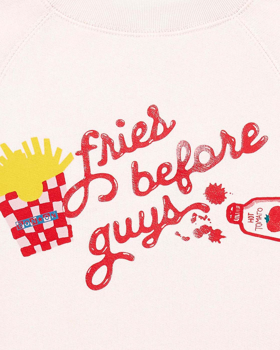 Παιδική Μπλούζα Φούτερ Fries Before Guys