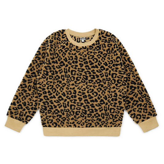 Παιδικό Φούτερ Leopard Sherpa