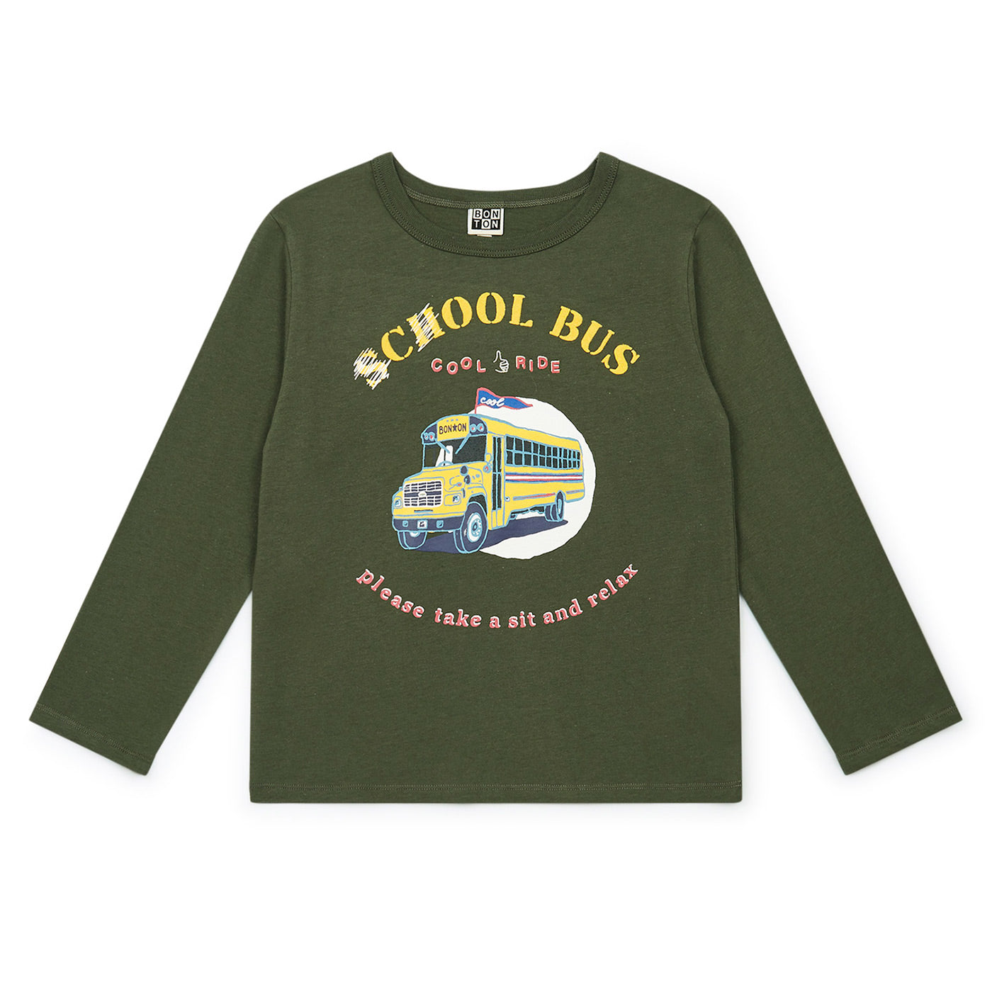 Παιδική Μακρυμάνικη Μπλούζα School Bus