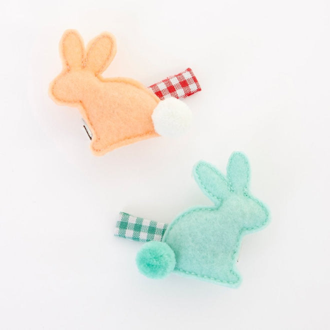 Παιδικά Κλίπ Μαλλιών Fabric Bunny