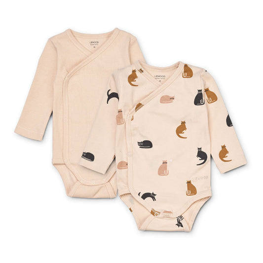 Σετ Βρεφικά Φορμάκια Miauw / Apple Blossom