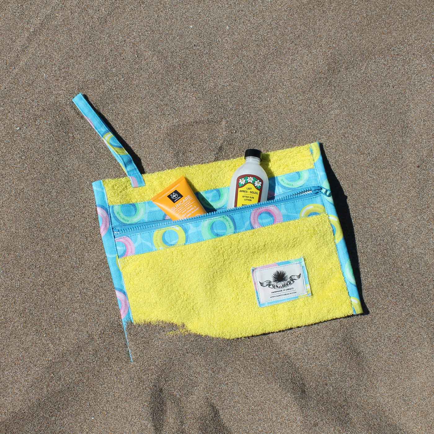 Τσαντάκι Παραλίας Holiday Splash Yellow