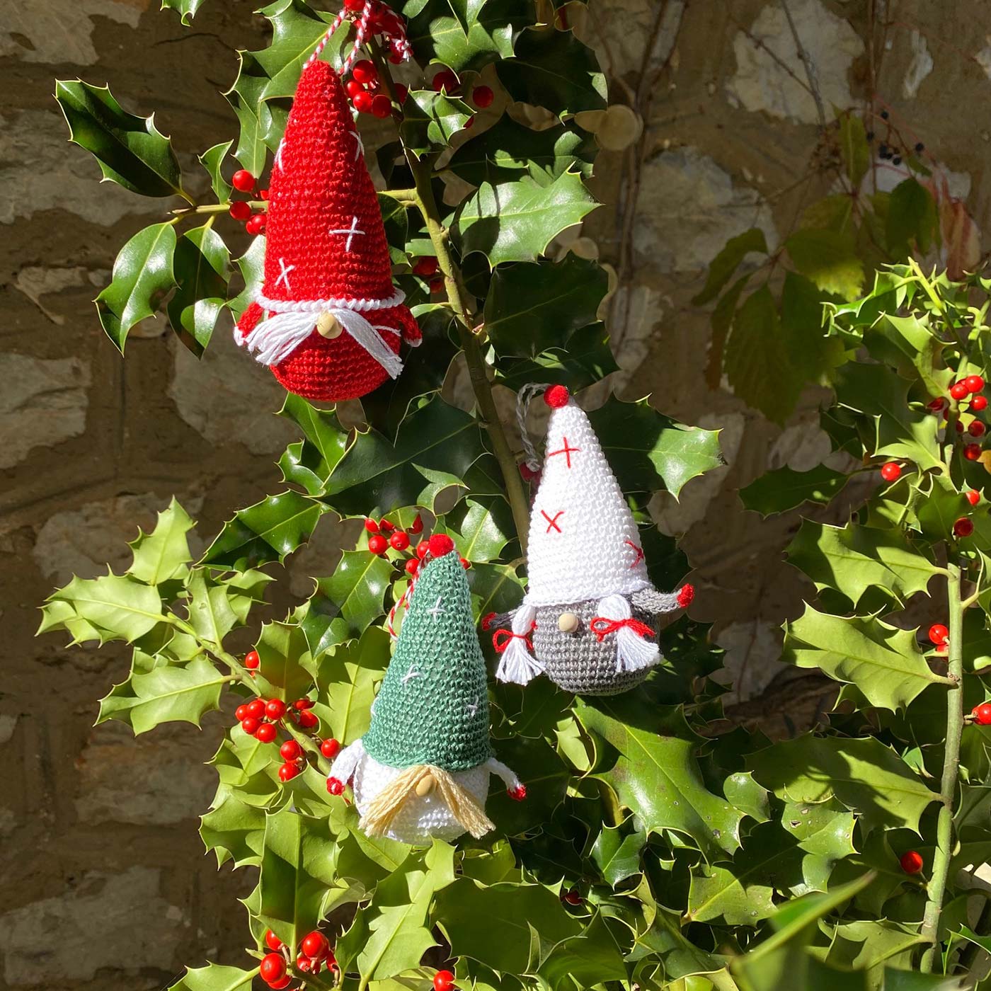 Πλεκτό Στολίδι Νάνος Αγόρι