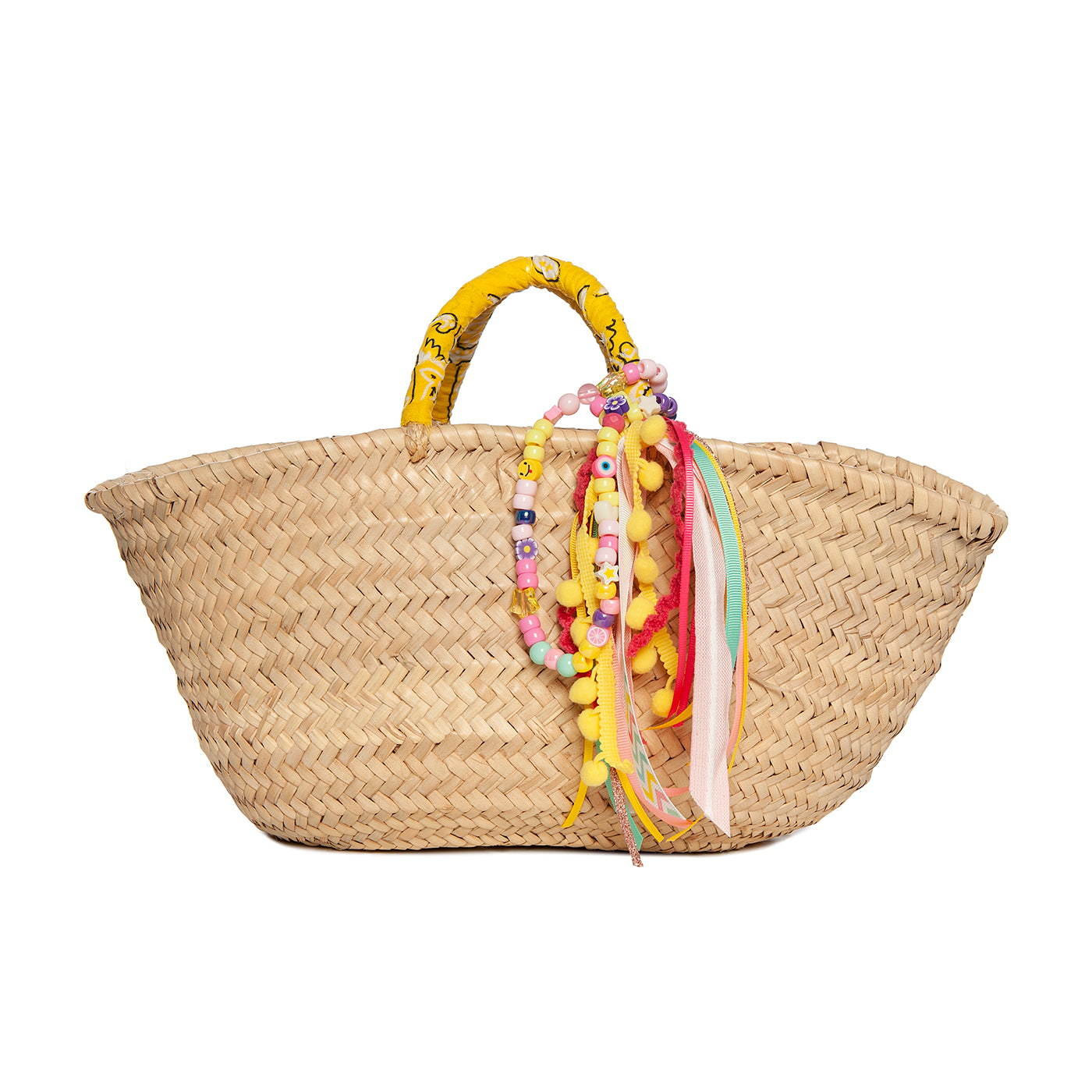 Παιδικό Σετ Καλάθι & Κολιέ Boho Yellow