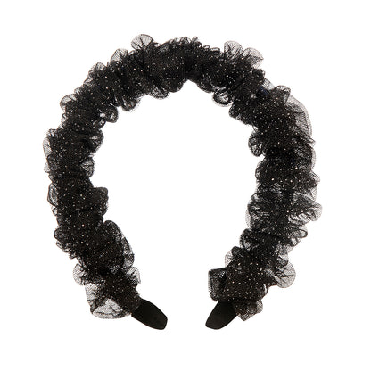 Παιδική Στέκα Μαλλιών Scrunchie Black