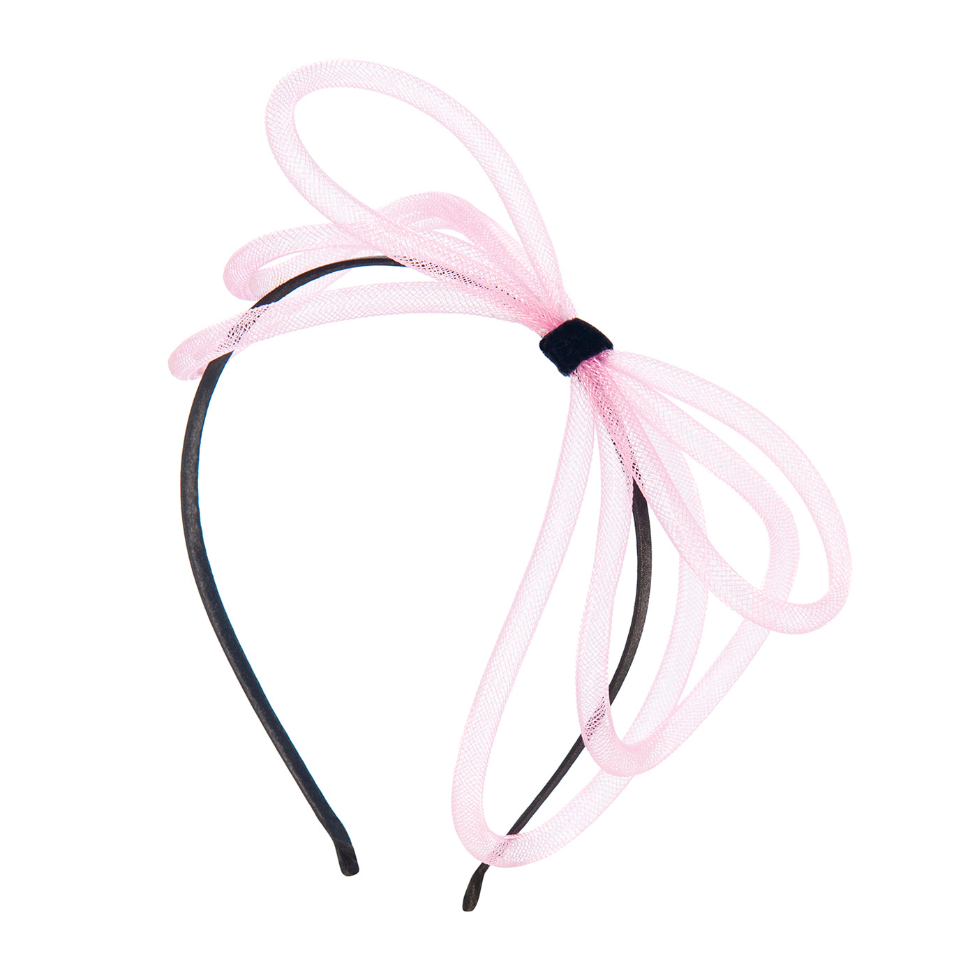 52A.doublebow-wow-pink # Kids Headbandd Bow Triple Bow Pink