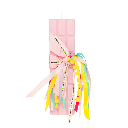 99.cand-chocolate # Easter Candle Pink Chocolate