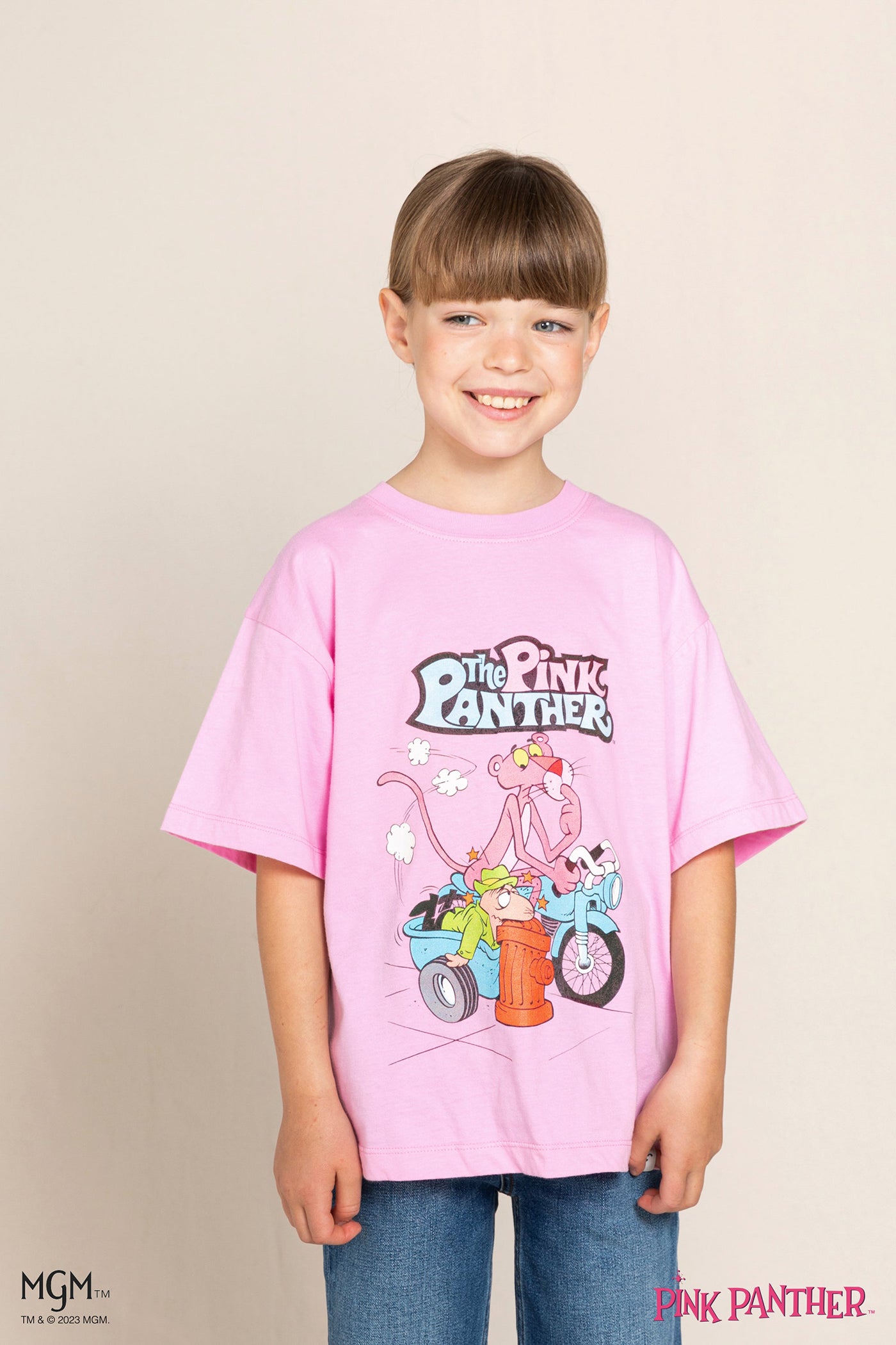 Παιδική Μπλούζα T-Shirt King Pink Motorbike