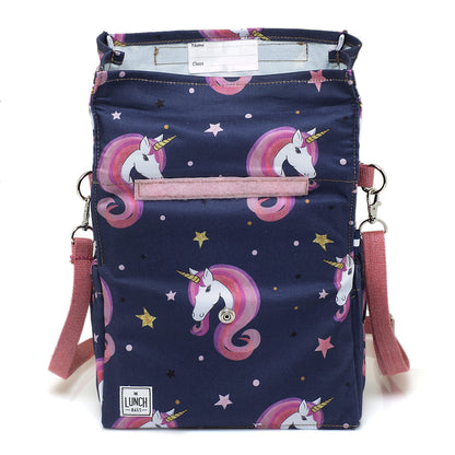 Ισοθερμική Τσάντα Γεύματος Unicorn με Ροζ Λαβή