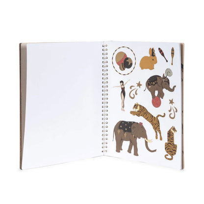 99.KS102608_CIRCUS # Βιβλίο με Αυτοκόλλητα Circus