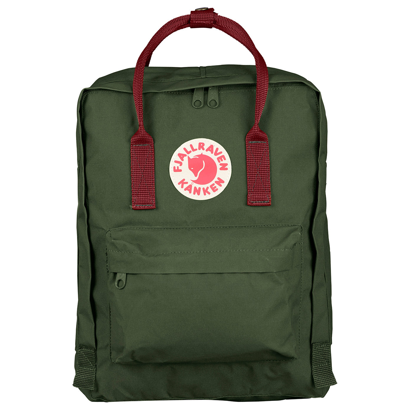 Σακίδιο Kanken Forest Green-Ox Red