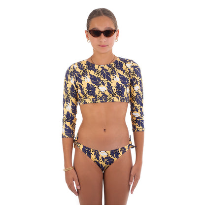 Παιδικό Μαγιώ Ella Yellow Floral