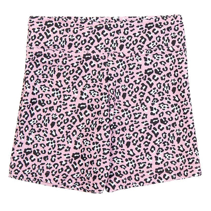 Παιδικό Ποδηλατικό Σορτς Leopard Pink