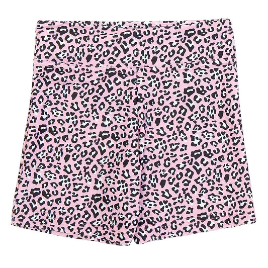 Παιδικό Ποδηλατικό Σορτς Leopard Pink