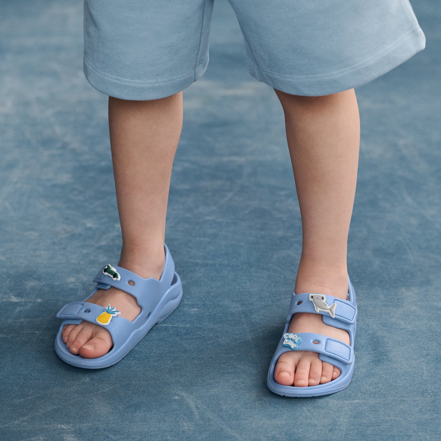 99.LW20464_2598 # Kids Sandals  Lilo Beach Blue