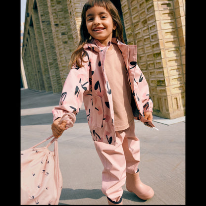 99.LW19909_2808 # Kids Waterproof Set Pedia Cherry Heart Rosey Mix