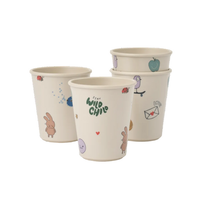 Set of 4 Cups Lana Tamtam Sandy