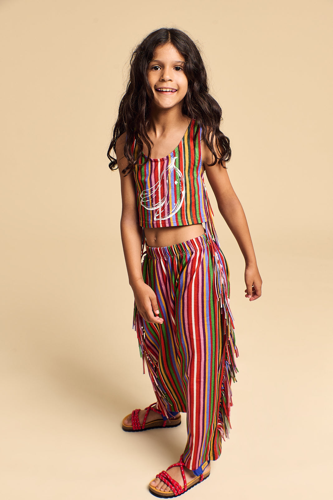 52A.25100055 # Kids Trousers Banana Stripes