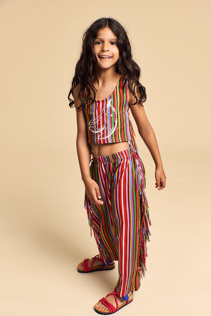 52A.25100055 # Kids Trousers Banana Stripes