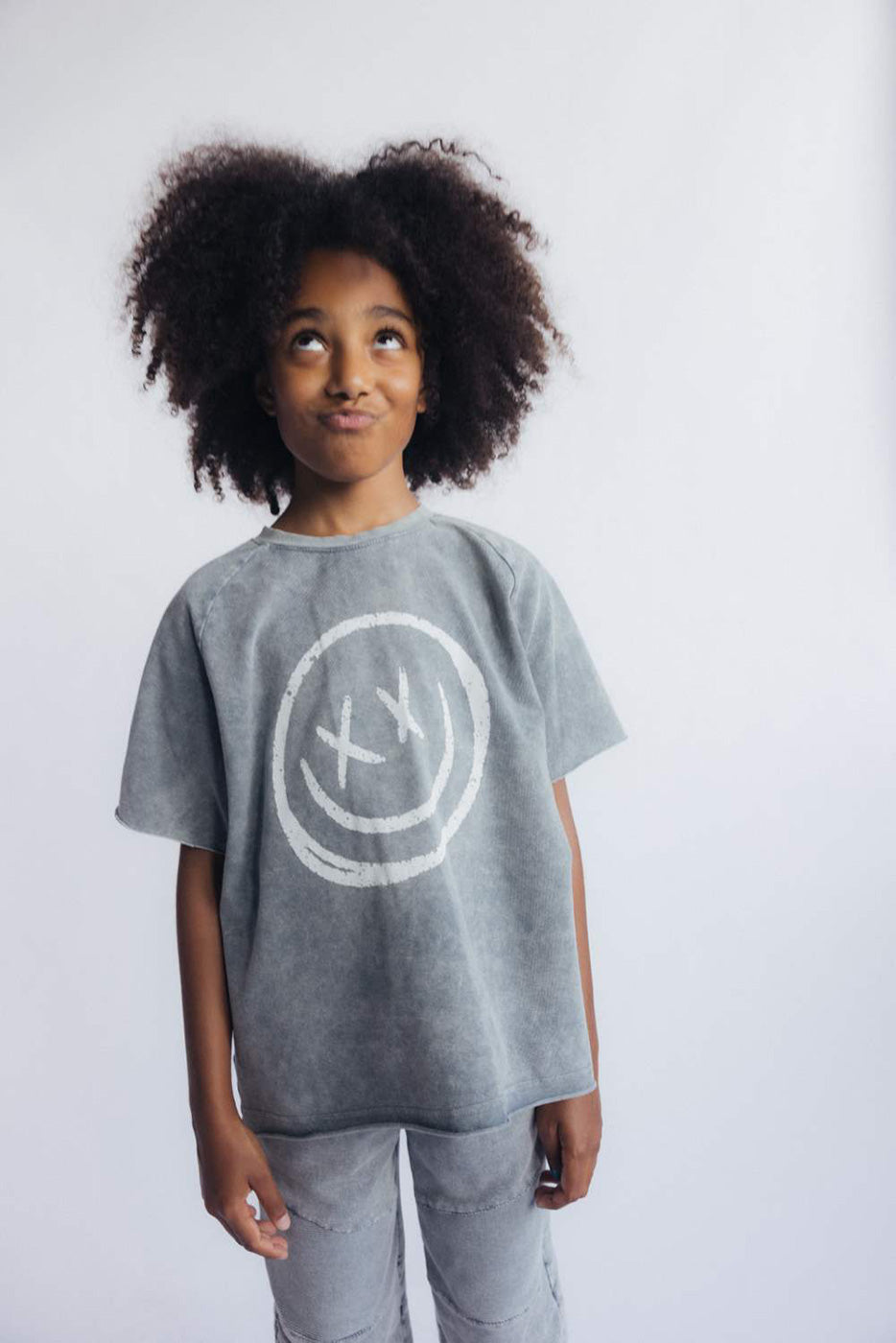Παιδική Μπλούζα T-Shirt Smiley Concrete