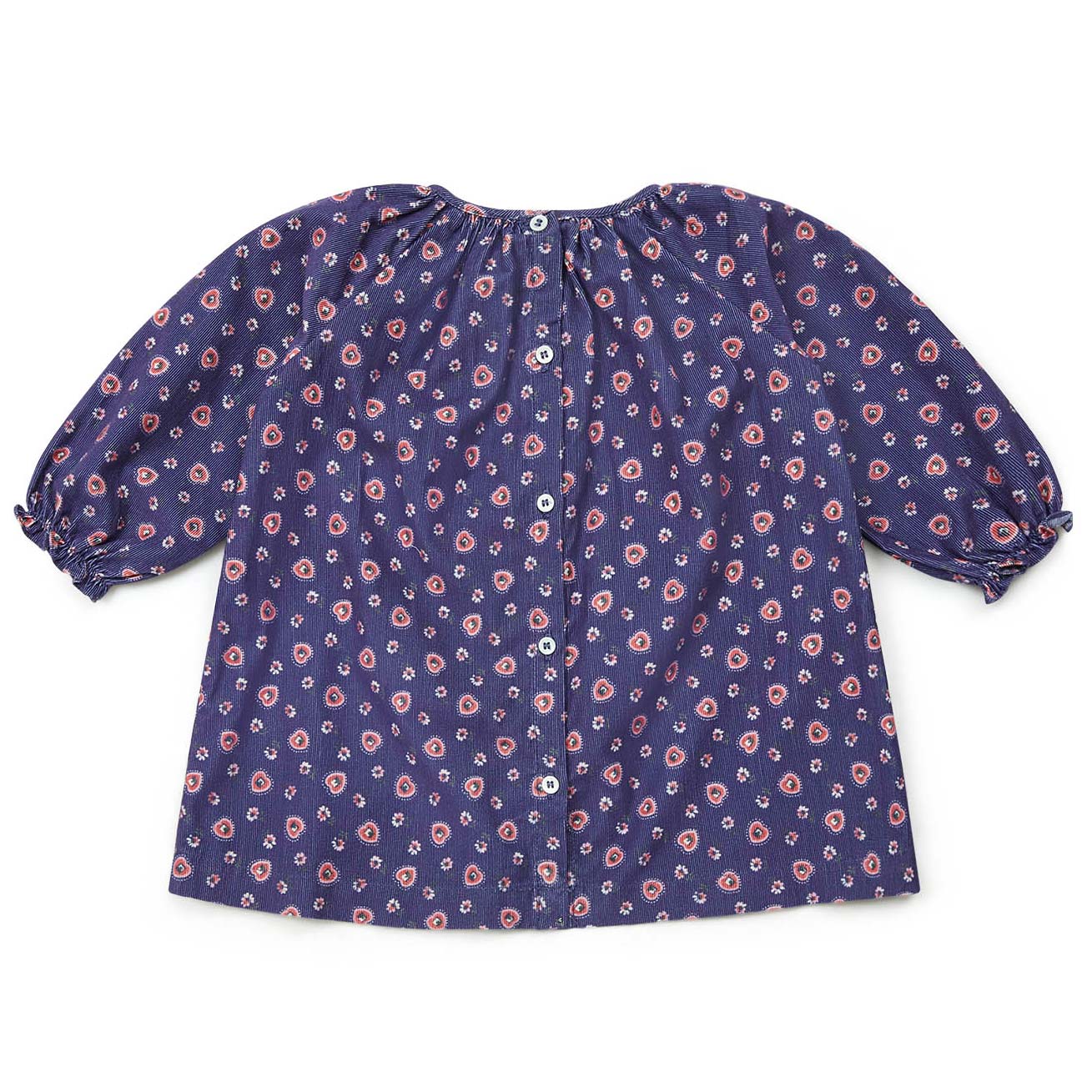 Βρεφικό Φόρεμα με Καρδιές Navy