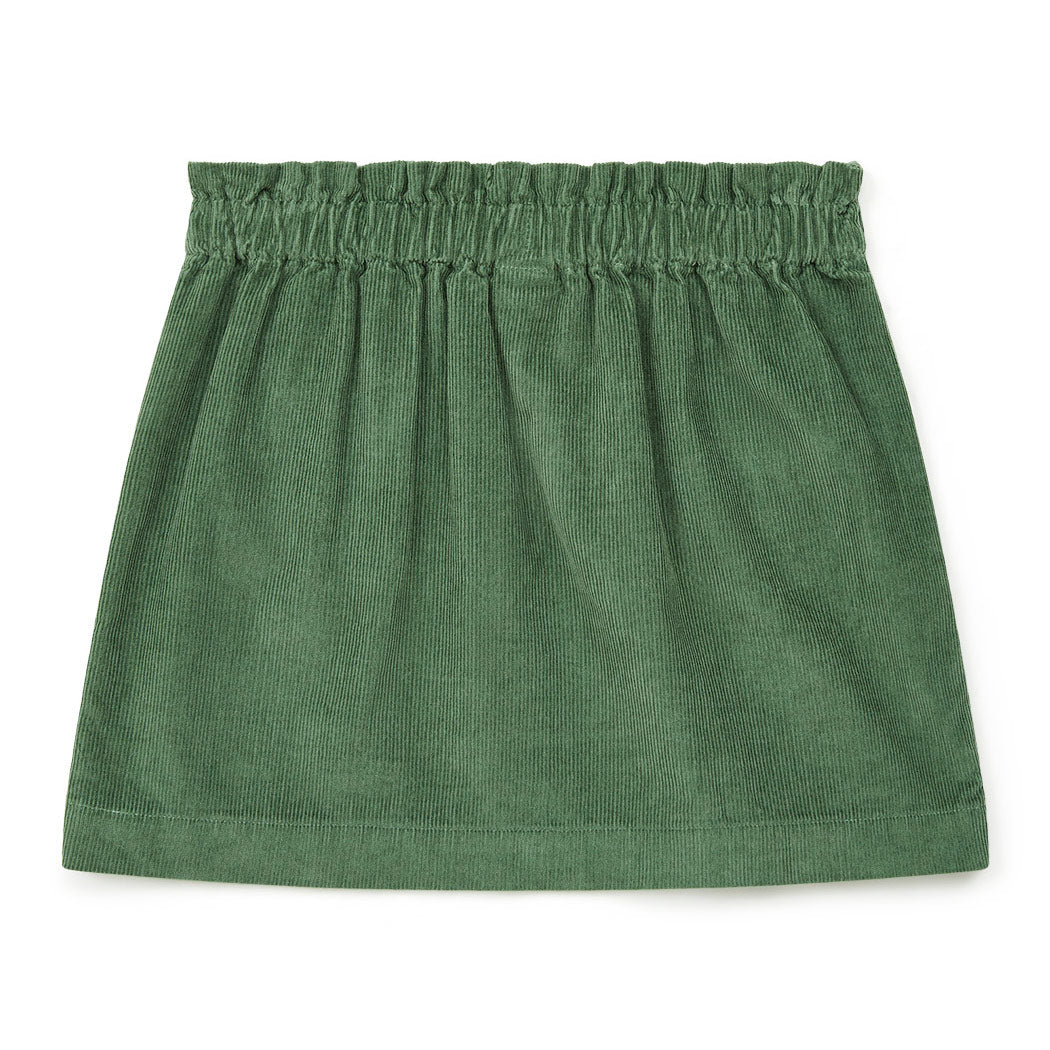 Παιδική Κοτλέ Φούστα Green