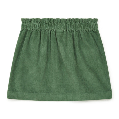 Παιδική Κοτλέ Φούστα Green
