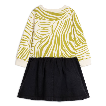 Παιδικό Φόρεμα Zebra Olive