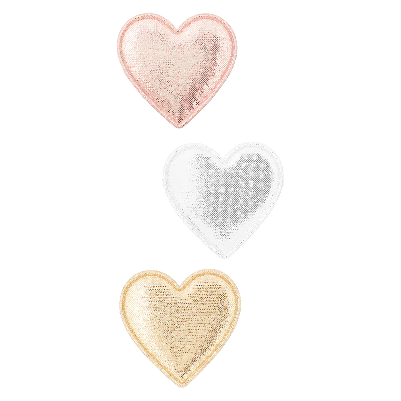 Σετ Παιδικά Κλιπ Μαλλιών Sweetheart Metallic