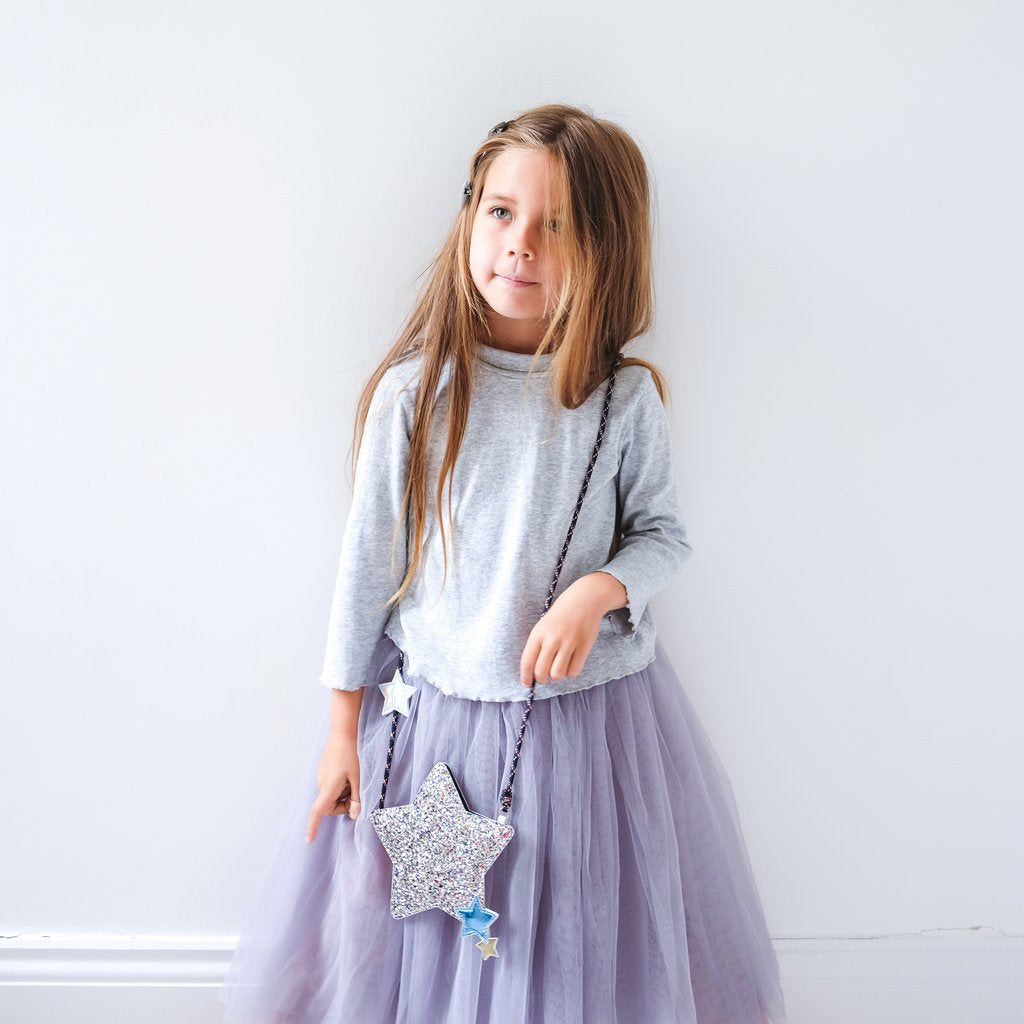 Παιδική Midi Φούστα Tutu Γκρι