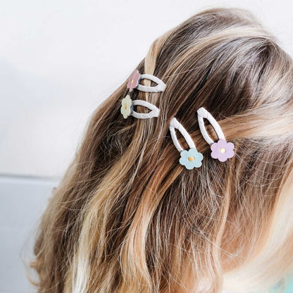 Σετ Παιδικά Κλιπ Μαλλιών Mini Blossom