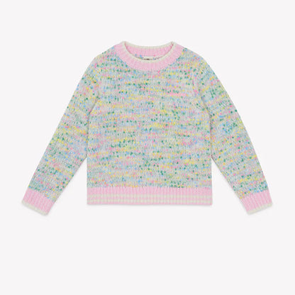 42B.MJF110001C # Kids Jumper Rainbow Creme 