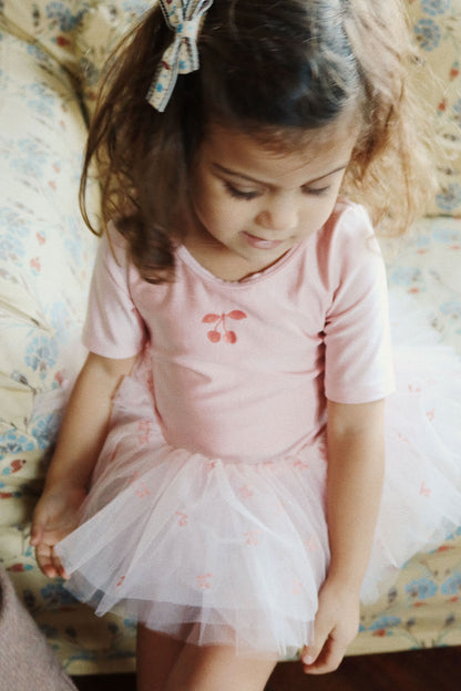 99.KS101401_PEACHSKIN # Παιδικό Φόρεμα Μπαλαρίνα Peachskin