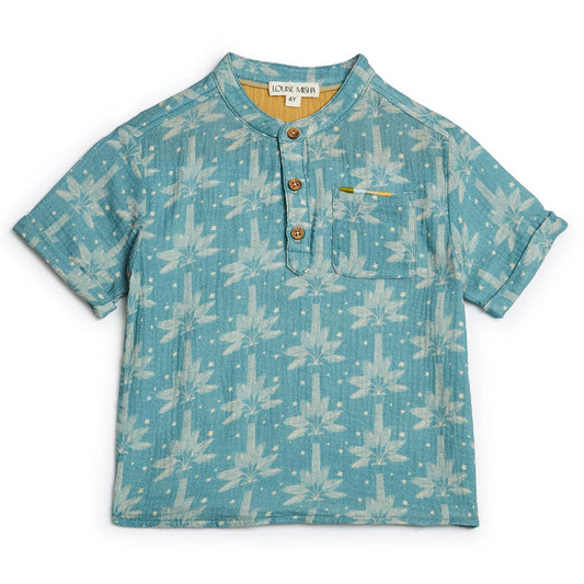 Παιδικό Πουκάμισο Arun Blue Peacock