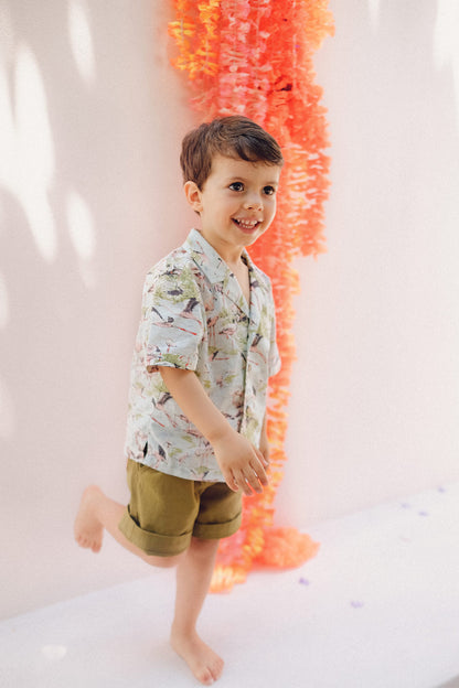 Παιδικό Πουκάμισο Alov Flamingo