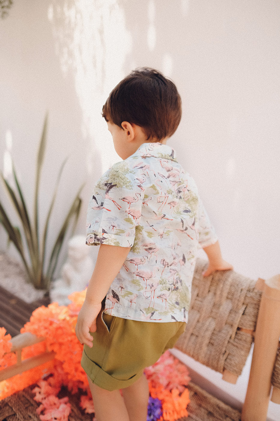 Παιδικό Πουκάμισο Alov Flamingo