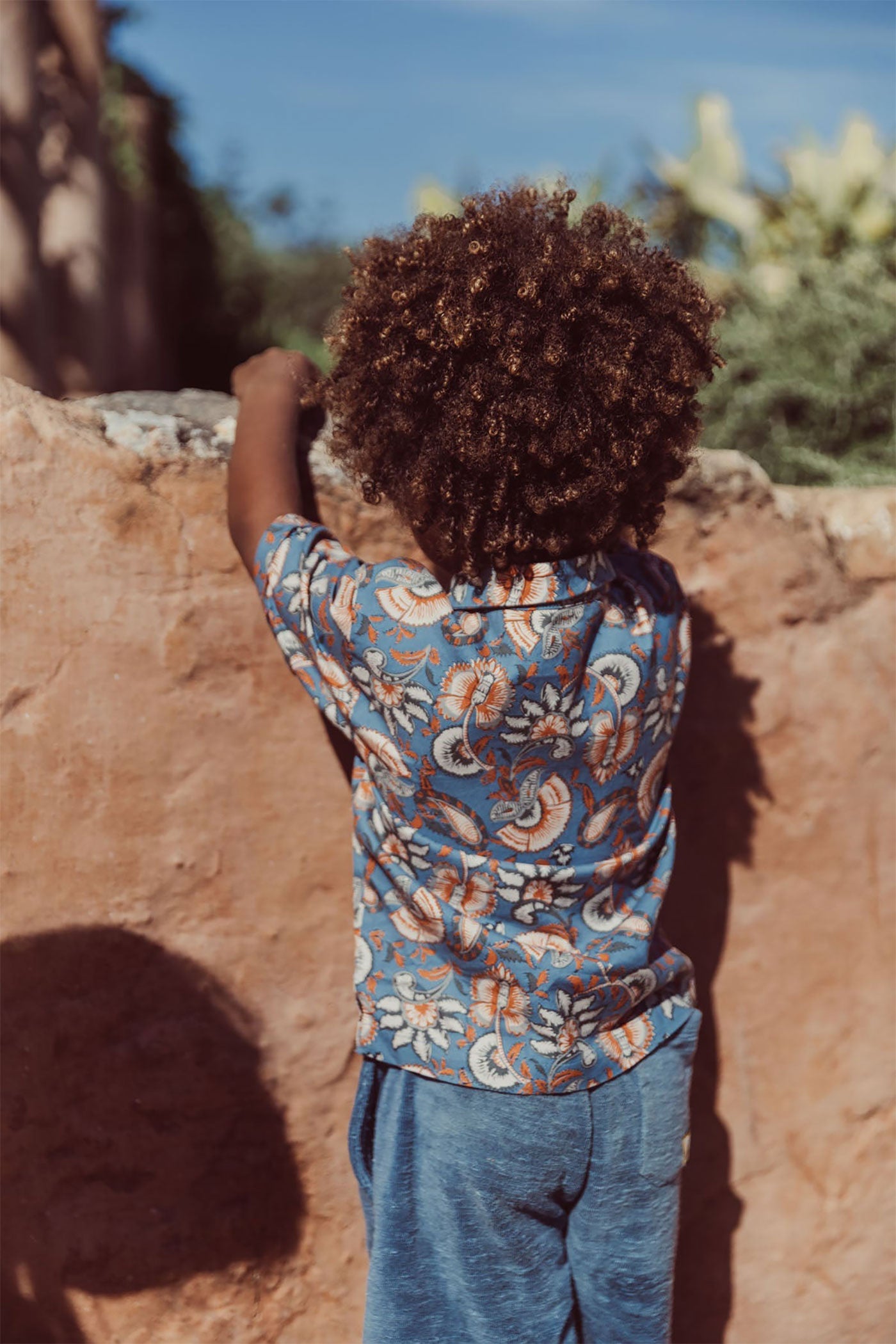 52A.MRI-S25-S0087 # Παιδικό Πουκάμισο Dolce Flowers