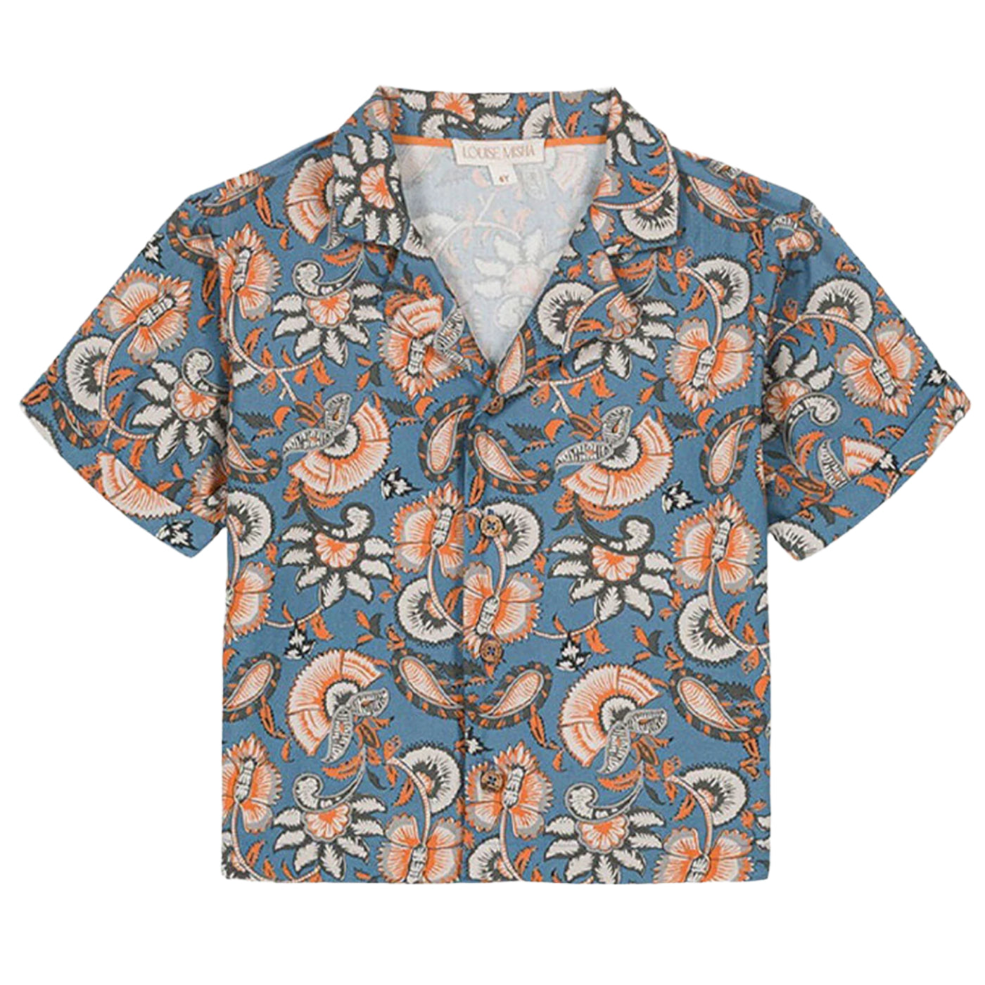 52A.MRI-S25-S0087 # Παιδικό Πουκάμισο Dolce Flowers