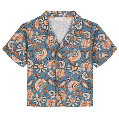 52A.MRI-S25-S0087 # Παιδικό Πουκάμισο Dolce Flowers