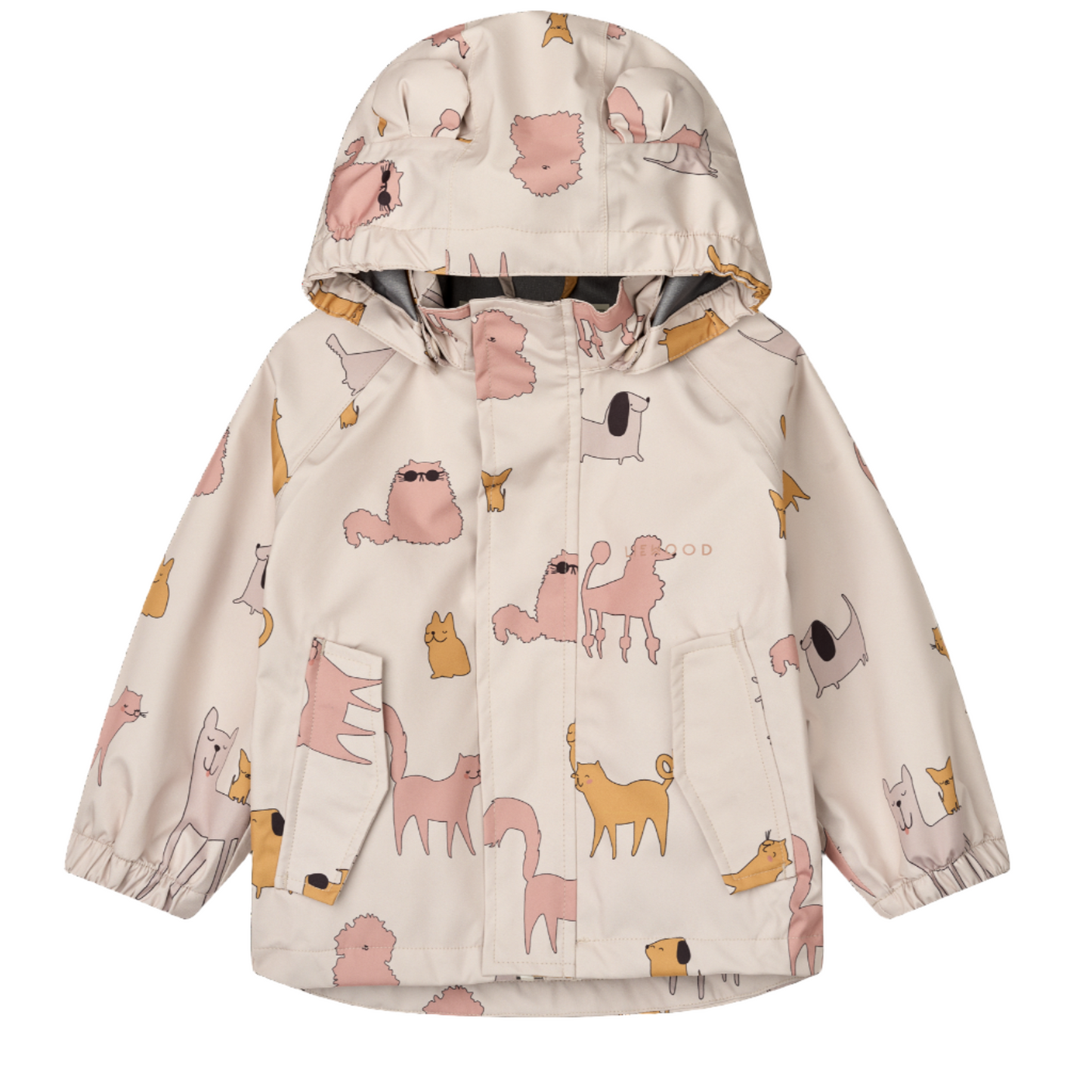 99.LW19910_2503 # Baby Rainwear Set Manu Cats and Dogs