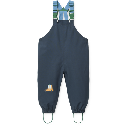 99.LW19910_2782 # Βρεφικό Αδιάβροχο Σετ Manu Cars Classic Navy