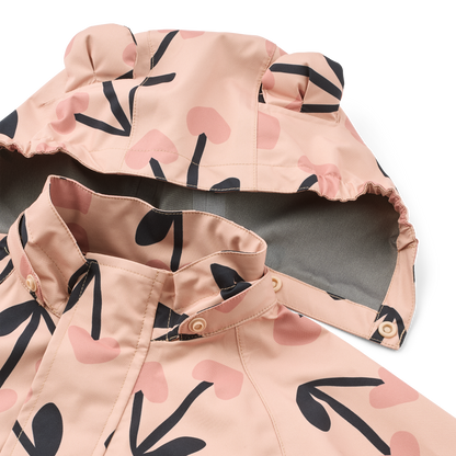 99.LW19910_2808 # Βρεφικό Αδιάβροχο Σετ Manu Cherry Heart Rosey