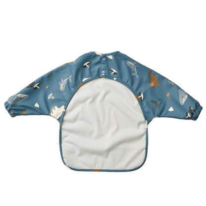 99.LW18136_2501 # Soft Bib for Play & Food Arctic Sea Ocean View
