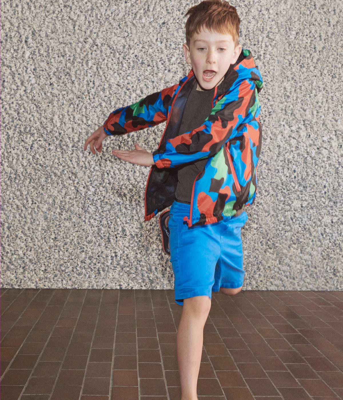 Παιδικό Αδιάβροχο Μπουφάν Multi Camo