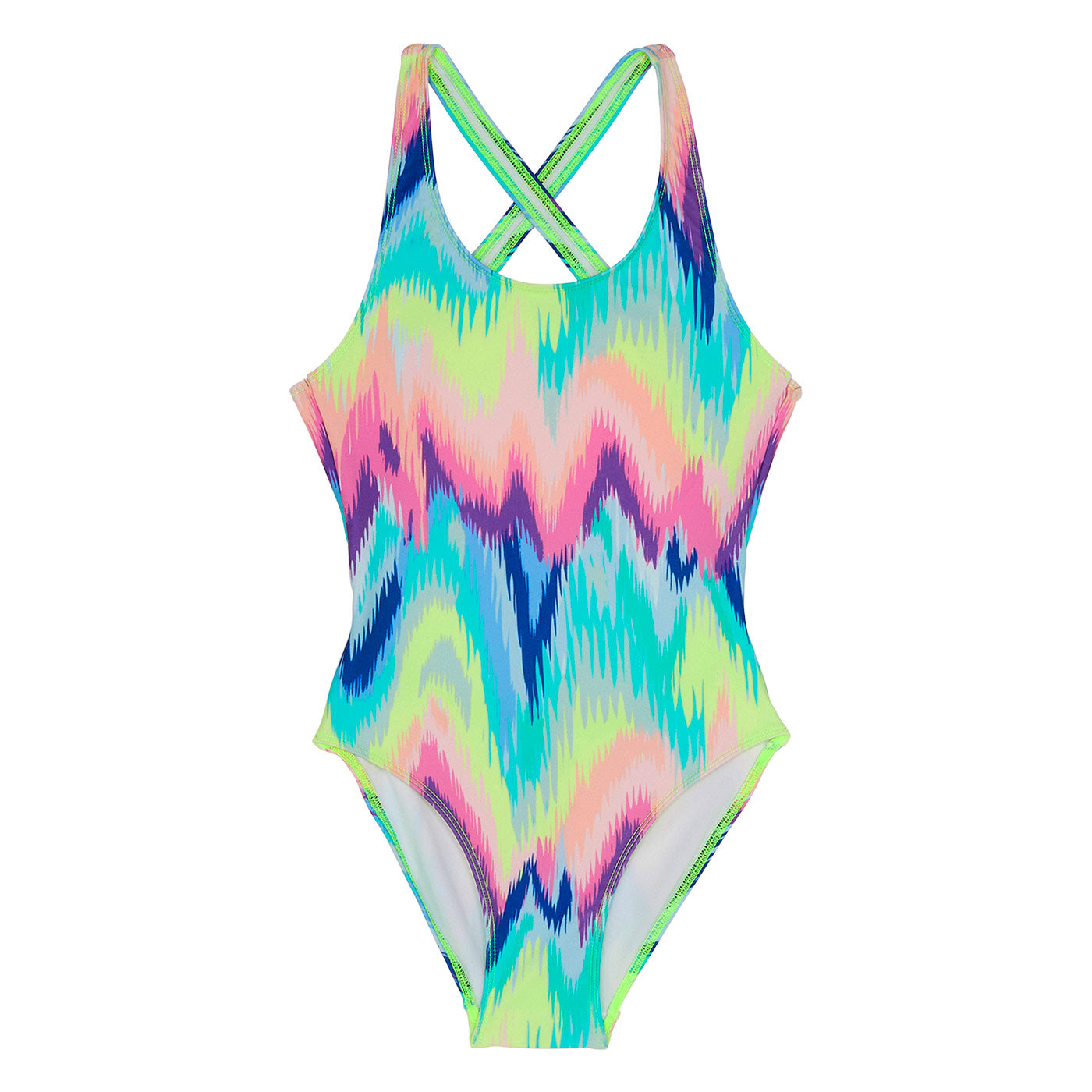 Παιδικό Ολόσωμο Μαγιώ Olivia Multicolor Psychedelic