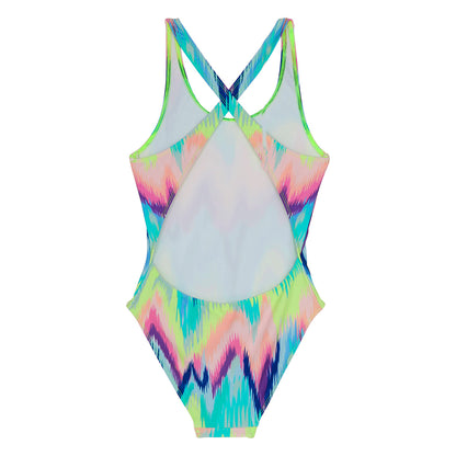 Παιδικό Ολόσωμο Μαγιώ Olivia Multicolor Psychedelic